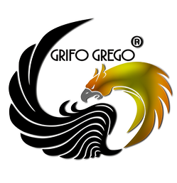 A imagem é um Grifo Grego, um ser mitologico.